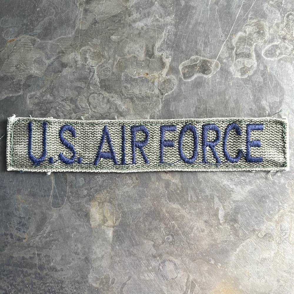 U.S. AIR FORCE embroidered tape patch - vintage